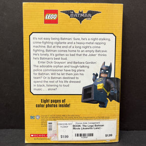 The Lego Batman Movie (Jeanette Lane) -paperback novelization
