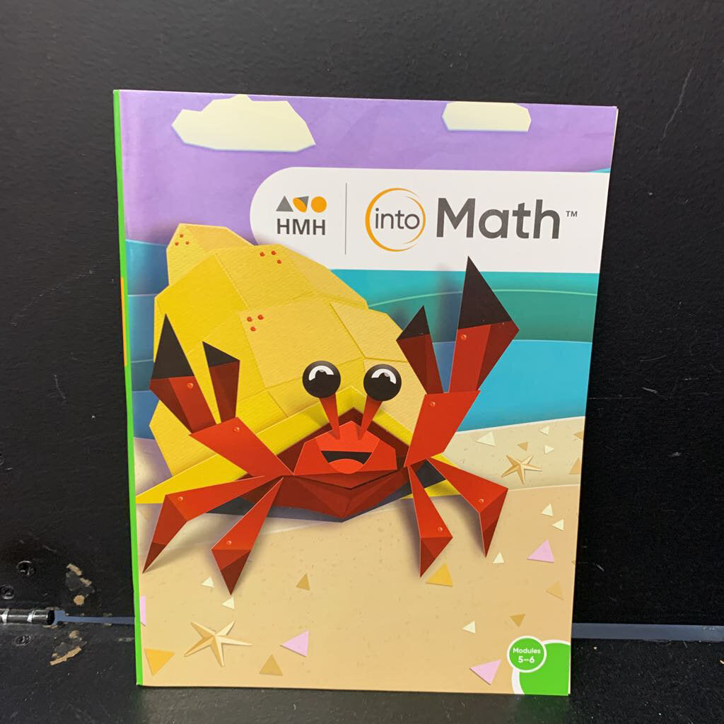 Into Math Grade 1: Modules 5 & 6 (Houghton Mifflin Harcourt) -workbook