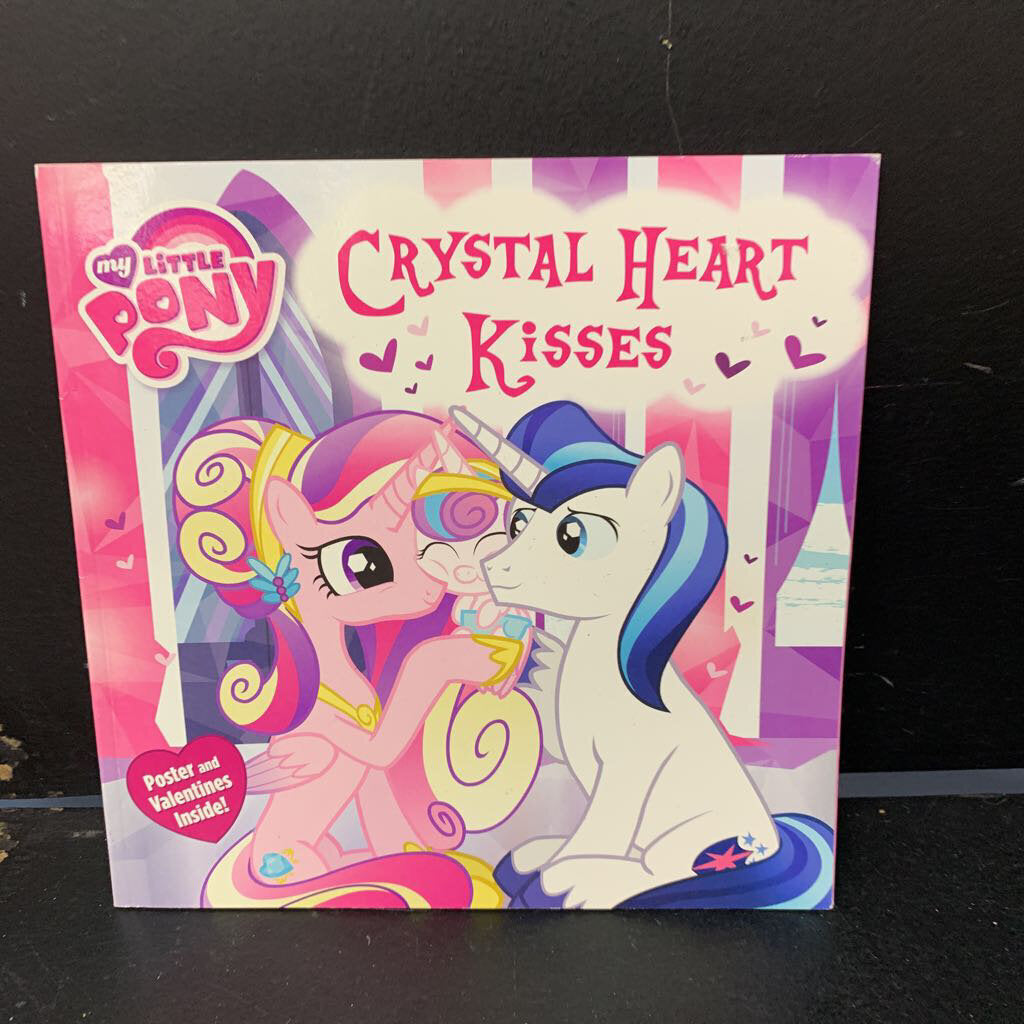 Crystal Heart Kisses (My Little Pony Friendship is Magic) -paperback character