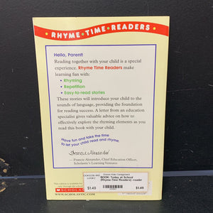 Today at School (Rhyme-Time Readers) -reader