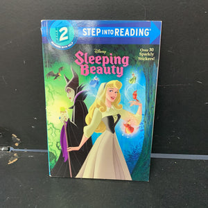 Sleeping Beauty (Step Into Reading Level 2) (Disney Princess) -character reader