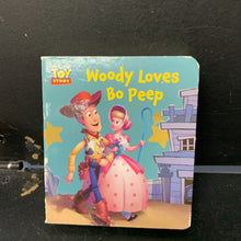 Load image into Gallery viewer, Woody Loves Bo Peep (Toy Story) -character board

