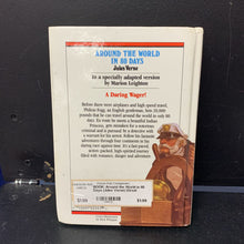Load image into Gallery viewer, Around the World in 80 Days (Jules Verne) (Great Illustrated Classics) -hardcover classic chapter
