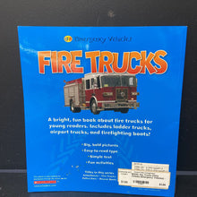 Load image into Gallery viewer, Fire Trucks (Chris Oxlade) (Emergency Vehicles) -paperback educational
