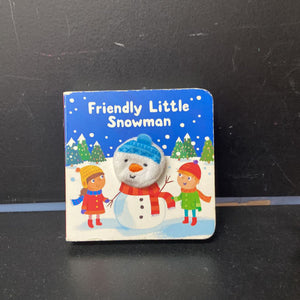 Friendly Little Snowman (Puppet) -board