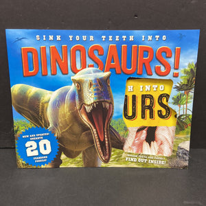Sink Your Teeth Into Dinosaurs! (L. J. Tracosas) -paperback educational