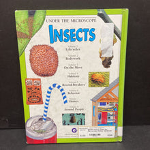 Load image into Gallery viewer, Insects Under the Microscope: Homes -hardcover educational
