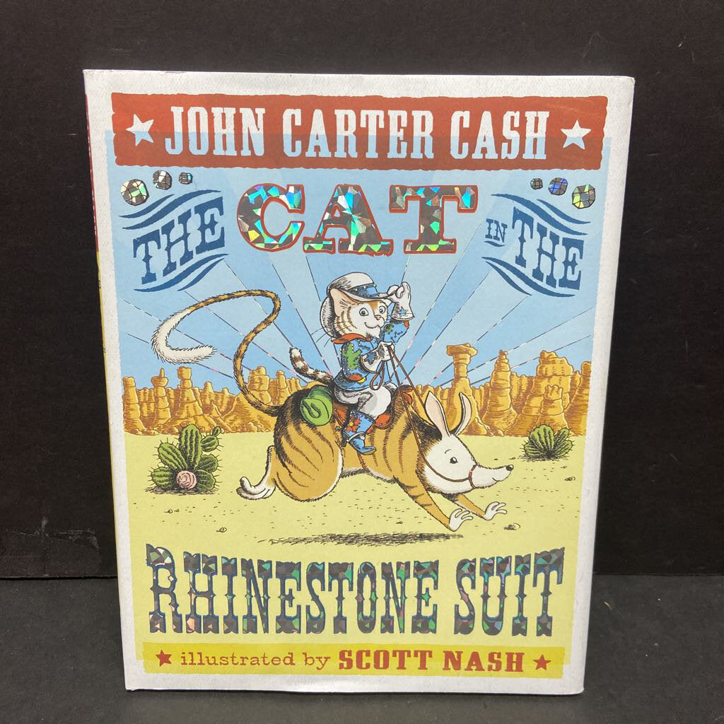 The Cat in the Rhinestone Suit (John Carter Cash) -hardcover