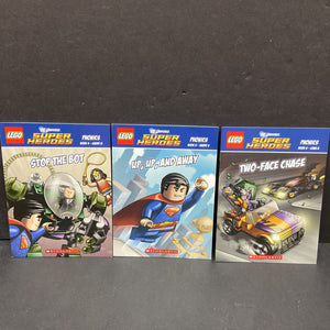 Lego DC Comics Super Heroes Phonics Box Set -character reader