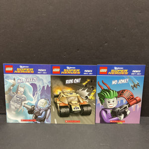 Lego DC Comics Super Heroes Phonics Box Set -character reader