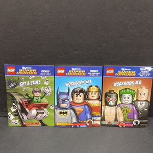 Lego DC Comics Super Heroes Phonics Box Set -character reader