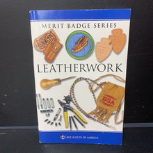 Load image into Gallery viewer, Leatherwork (Boy Scouts of America Merit Badge Series) -paperback scout

