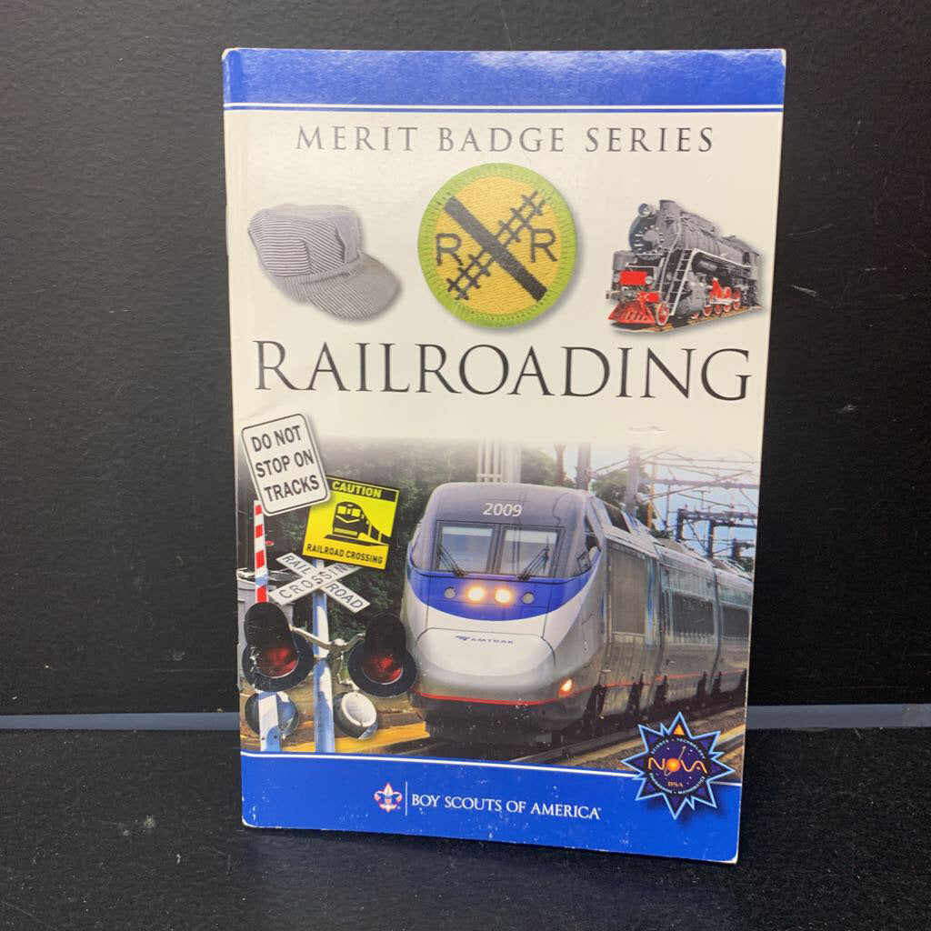 Railroading (Boy Scouts of America Merit Badge Series) -paperback scout