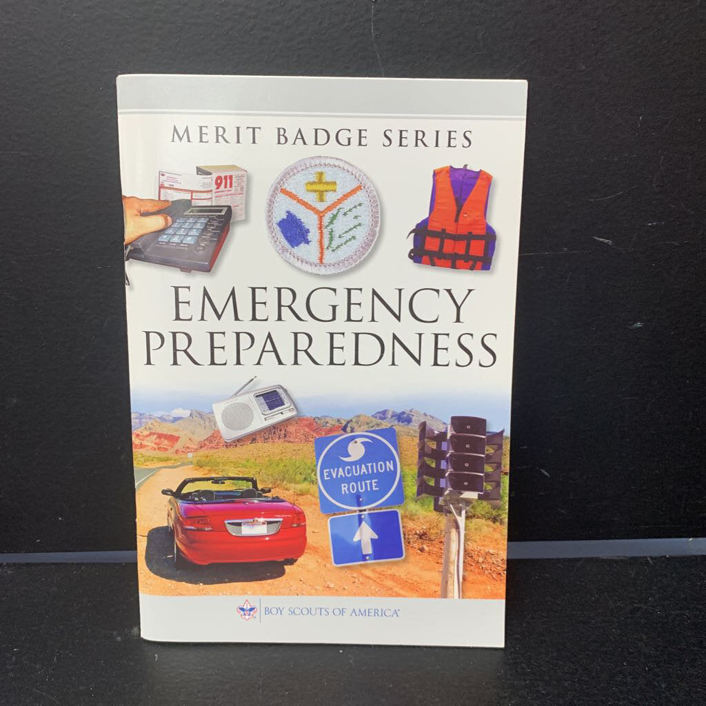 Emergency Preparedness (Boy Scouts of America Merit Badge Series) -paperback scout