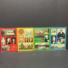 Load image into Gallery viewer, The American Heritage Book of the Presidents and Famous Americans Vol. 1-12 Box Set (Notable Person) (Vintage Collectible 1967) -hardcover educational
