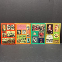 Load image into Gallery viewer, The American Heritage Book of the Presidents and Famous Americans Vol. 1-12 Box Set (Notable Person) (Vintage Collectible 1967) -hardcover educational
