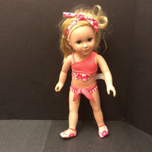 Load image into Gallery viewer, Doll in Flower Swimwear
