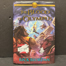 Load image into Gallery viewer, The Blood of Olympus (Rick Riordan) (Heroes of Olympus) -hardcover series

