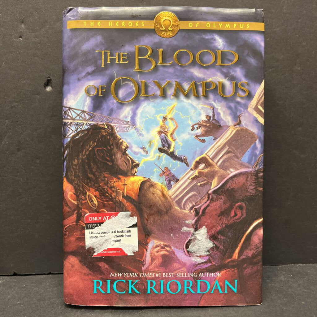 The Blood of Olympus (Rick Riordan) (Heroes of Olympus) -hardcover series