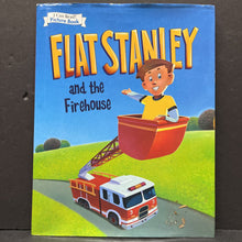 Load image into Gallery viewer, Flat Stanley and the Firehouse (I Can Read) -hardcover character reader
