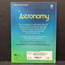 Load image into Gallery viewer, Astronomy (Usborne) (Emily Bone) -hardcover educational
