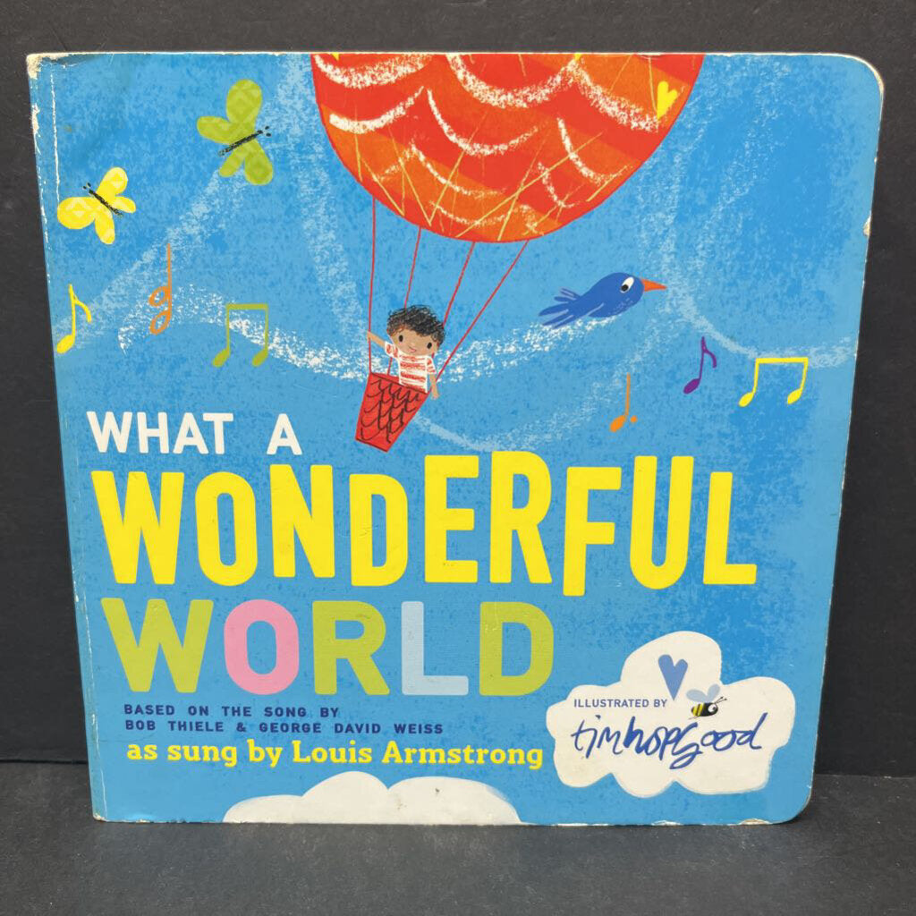 What a Wonderful World (Bob Thiele & George David Weiss) -board