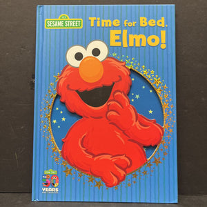 Time for Bed, Elmo (Sesame Street) -hardcover character
