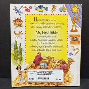 My First Bible -paperback religion