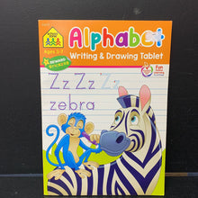 Load image into Gallery viewer, Alphabet Writing &amp; Drawing Tablet (School Zone) -workbook
