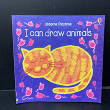 Load image into Gallery viewer, I Can Draw Animals (Usborne) -paperback activity
