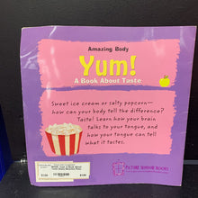 Load image into Gallery viewer, Yum!: A Book About Taste (Dana Meachen Rau) -paperback educational
