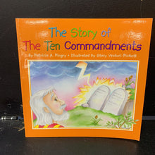 Load image into Gallery viewer, The Story of the Ten Commandments (Patricia A. Pingry) -paperback religion
