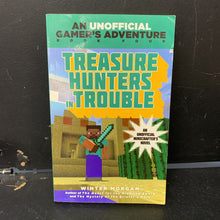 Load image into Gallery viewer, Treasure Hunters in Trouble (Minecraft) (Winter Morgan) -paperback series

