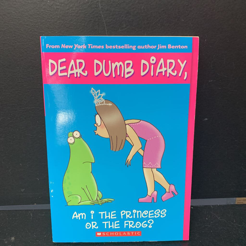 Am I The Princess or the Frog? (Dear Dumb Diary) (Jim Benton) -paperback series