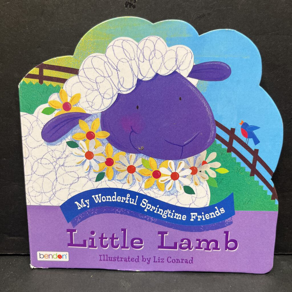 My Wonderful Springtime Friends: Little Lamb (Bendon) -board