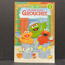 Load image into Gallery viewer, The Three Little Grouches (Sesame Street Level 1) -character reader
