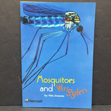 Load image into Gallery viewer, Mosquitoes and Wrigglers (Harcourt) (Vita Jimenez) -educational reader
