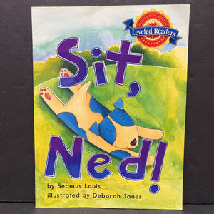 Sit, Ned! (Houghton Mifflin Leveled Readers Level 1) -reader