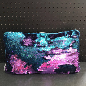 "Mermaids Imagine" Reverse Sequin Pillow (Mermaid Pillow Co.)