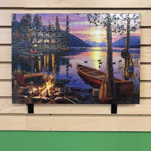 Load image into Gallery viewer, Darrell Bush &quot;Canoe Lake&quot; Jigsaw Puzzle (Buffalo Games)
