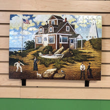 Load image into Gallery viewer, Charles Wysocki &quot;A Delightful Day on Sparkhawk Island&quot;Jigsaw Puzzle (Buffalo Games)
