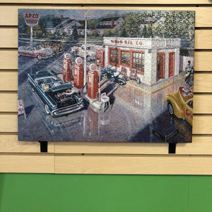 Michael Young "Wood Oil Co." Jigsaw Puzzle (Karmin)