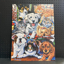 Load image into Gallery viewer, Playful Paws Jenny Newland&#39;s &quot;Hide &amp; Seek&quot; Jigsaw Puzzle (Masterpieces)
