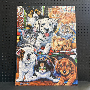 Playful Paws Jenny Newland's "Hide & Seek" Jigsaw Puzzle (Masterpieces)