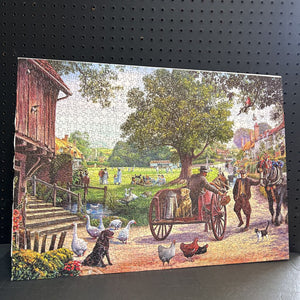 "The Village Green" Jigsaw Puzzle