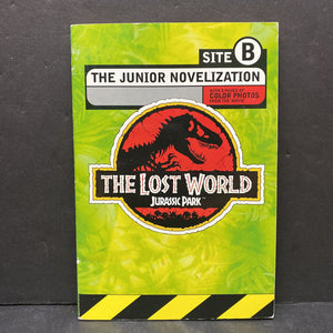 Jurassic Park The Lost World -paperback chapter novelization
