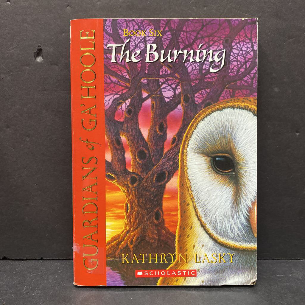 The Burning (Guardians of Ga'Hoole) (Kathryn Lasky) -paperback series