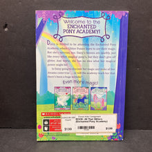 Load image into Gallery viewer, All That Glitters (Enchanted Pony Academy) (Lisa Ann Scott) -paperback series
