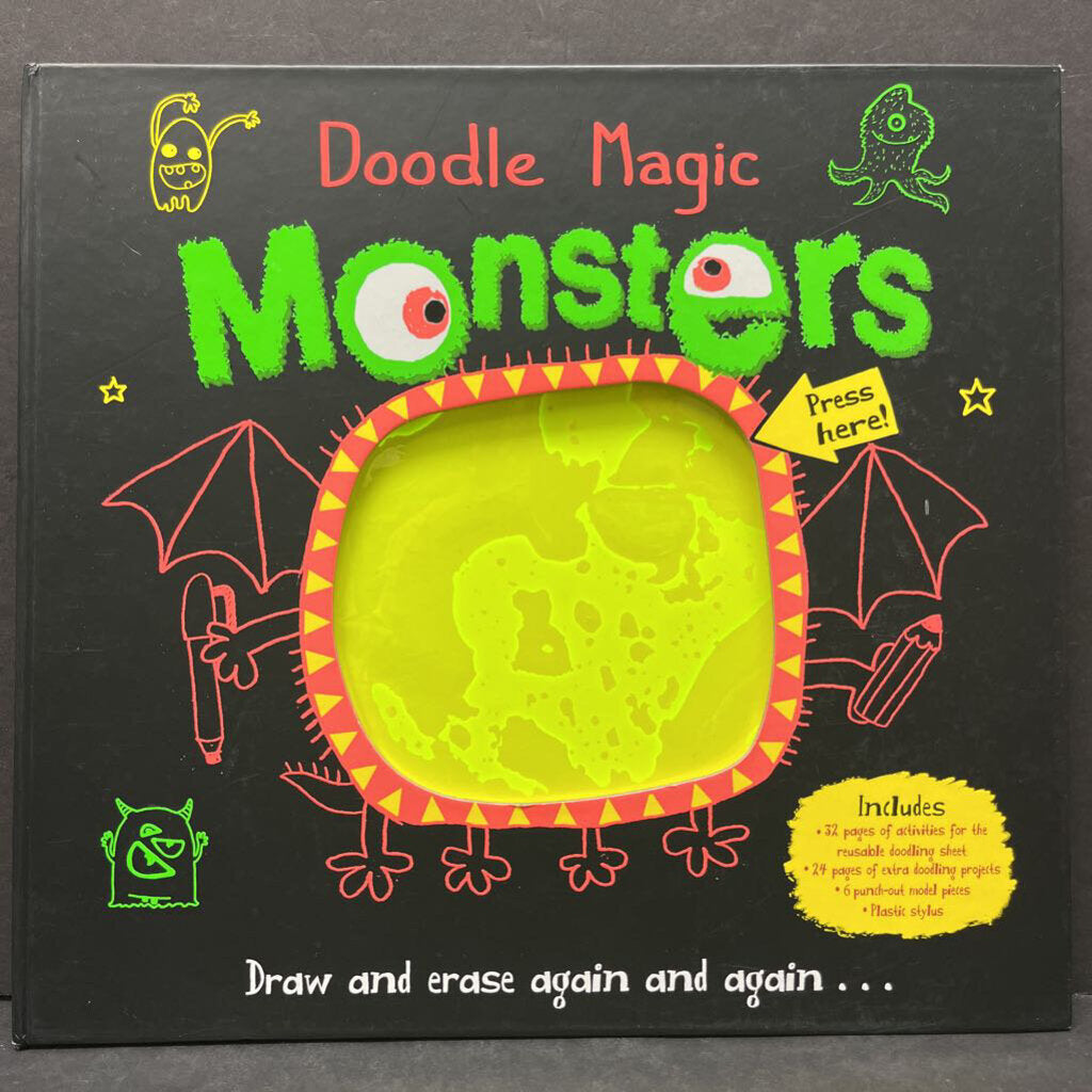 (Suhel　Doodle　Encore　Ahmed)　Consignment　Magic:　Monsters　–　-hardcover　activity　Kids