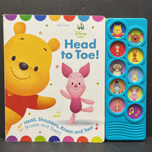 Load image into Gallery viewer, Head to Toe! (Disney Baby Pooh &amp; Friends) -character sound
